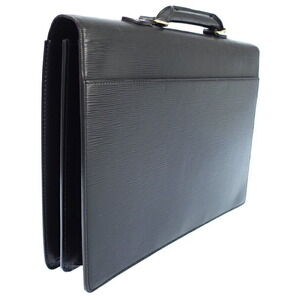 Louis Vuitton Epi Black Ambassador Business Bag